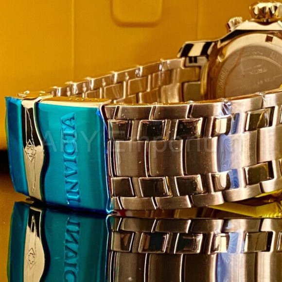 NEW Invicta 0075 Pro Diver SCUBA CLASSIC 48MM Green Dial Chronograph Watch - Picture 5 of 10